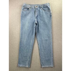 Vintage Lee Jeans Mens 40x32 Blue Relaxed Straight Leg Light Wash Retro Y2K 90s